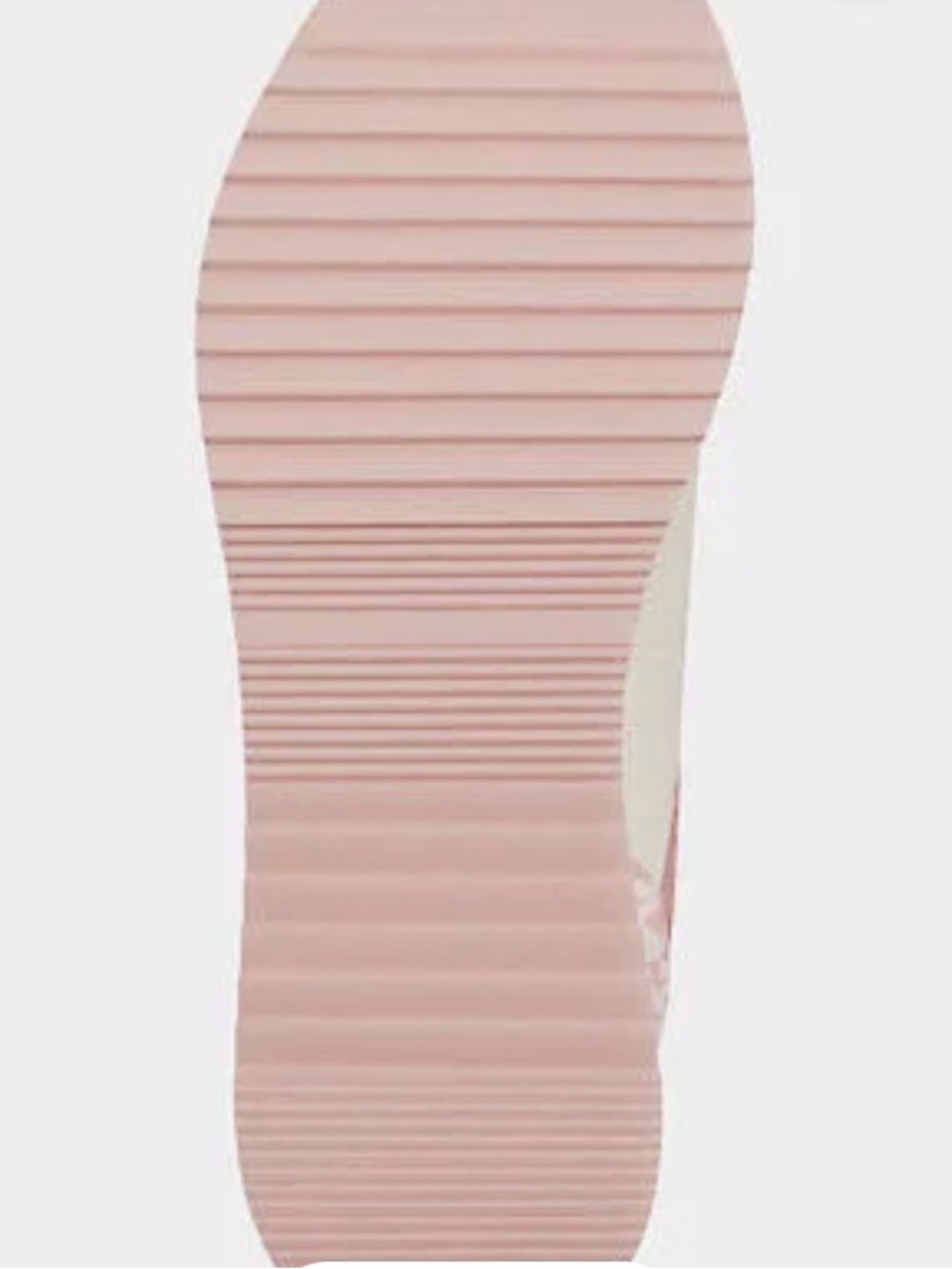 Michael Kors Pink and Cream Platform Lace-Up Sneaker - Picture 4 of 6